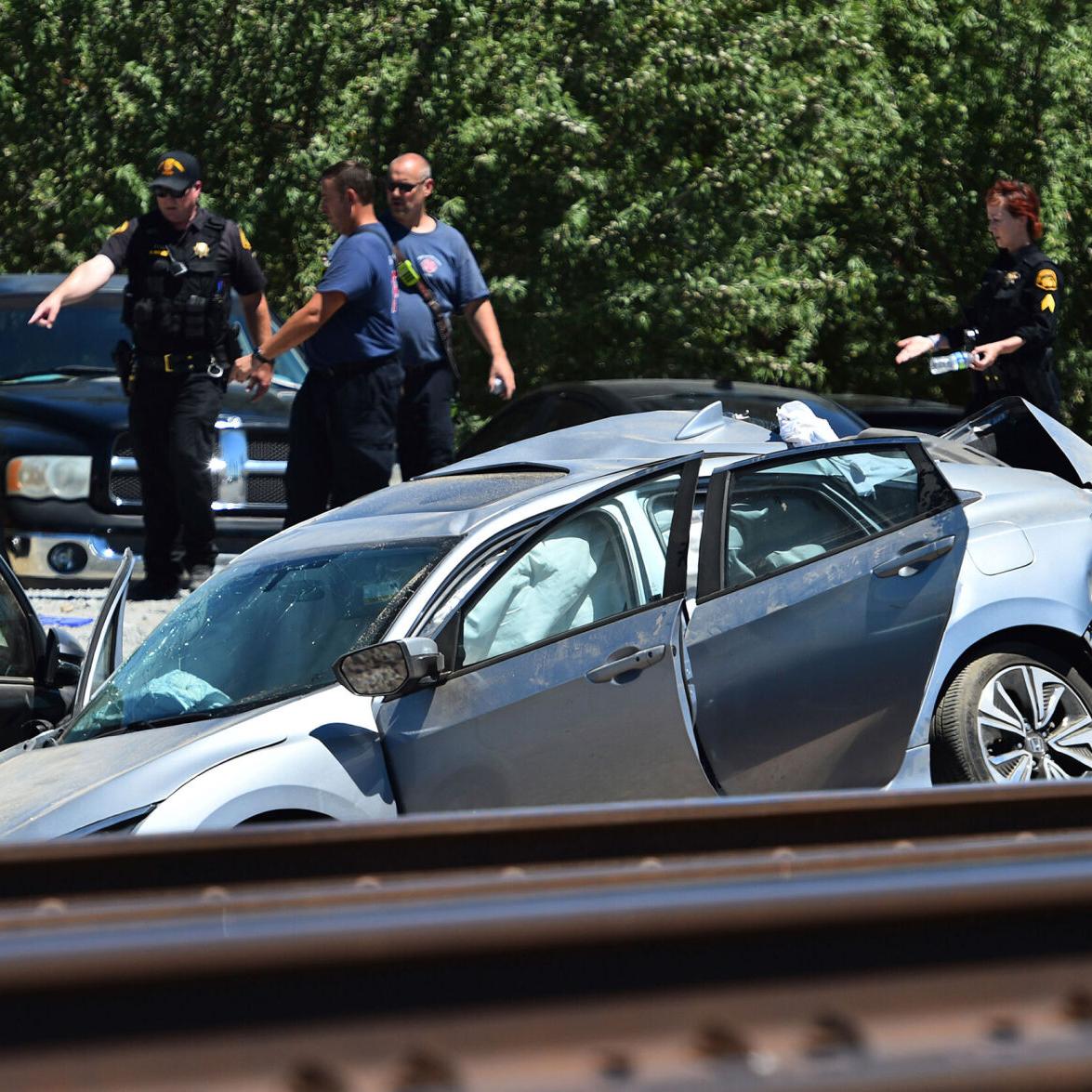 Train collides with vehicle at California intersection without crossing arms, killing three